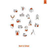 school and education icons N140