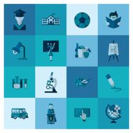 school and education icons N143