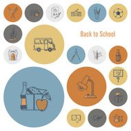 school and education icons N147