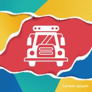 School Bus Icon N6