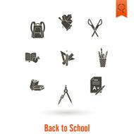 school and education icons N153