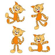 Orange cat toy N2
