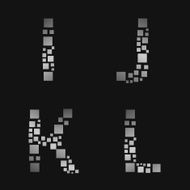 Silver letters N4