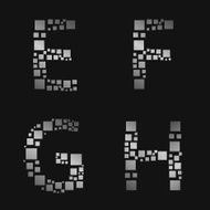 Silver letters N5