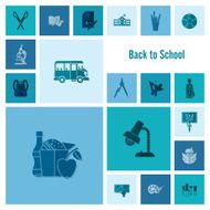 school and education icons N158