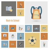 school and education icons N159