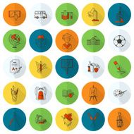 school and education icons N165