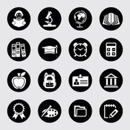 Education &amp; School Icon set N7