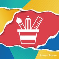pencil and ruler icon N4