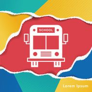 School Bus Icon N7