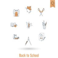 school and education icons N174
