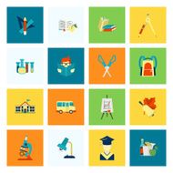 school and education icons N177