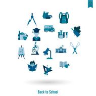 school and education icons N181