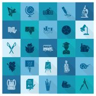 school and education icons N184