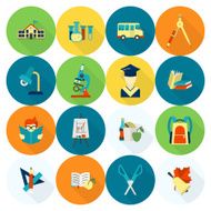 school and education icons N188