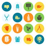 school and education icons N191