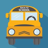 Yellow School Bus Illustration N2