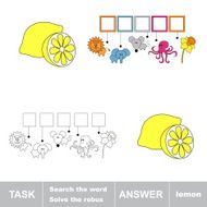 Find hidden word LEMON N2