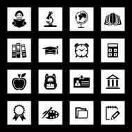 Education &amp; School Icon set N13