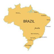 map of Brazil