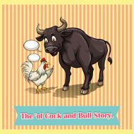 Cock and bull talking