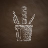 stationery tools icon