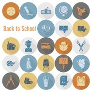 school and education icons N199