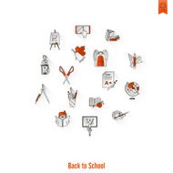 school and education icons N201