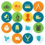school and education icons N203