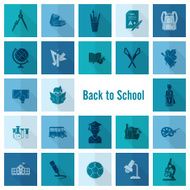 school and education icons N204