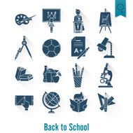 school and education icons N208