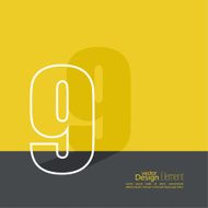 The number 9 N2