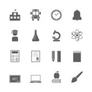 Education Icons Set N22