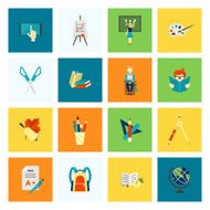 school and education icons N225