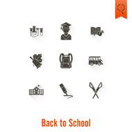 school and education icons N227