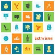 school and education icons N228