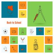 school and education icons N231