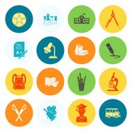 school and education icons N232