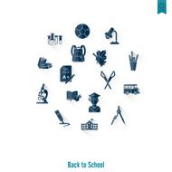 school and education icons N234