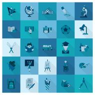 school and education icons N238