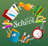 School Background Vector