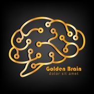 it brain logo gold