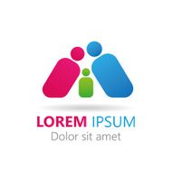 Help protect the children Elements icon logo N2