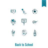 school and education icons N246