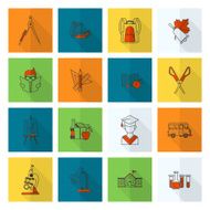 school and education icons N252