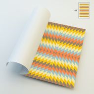 Abstract Vector Background A4 Business Blank