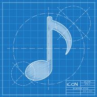 Vector paper icon N6