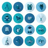 school and education icons N263
