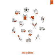 school and education icons N264