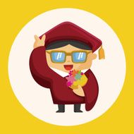 student cartoon theme elements N11